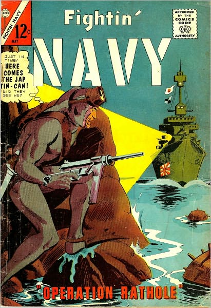 Fightin Navy Number 120 War Comic Book