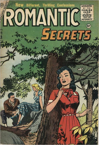 Romantic Secrets Number 6 Love Comic Book