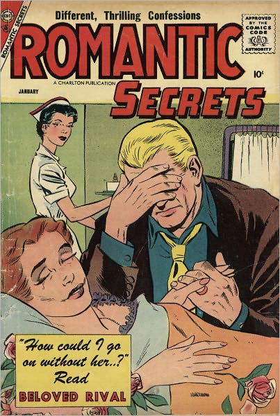 Romantic Secrets Number 14 Love Comic Book