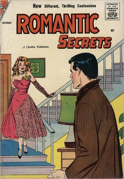 Romantic Secrets Number 18 Love Comic Book