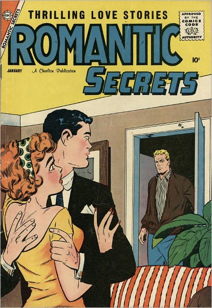Romantic Secrets Number 19 Love Comic Book