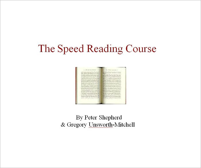 Speed Reading