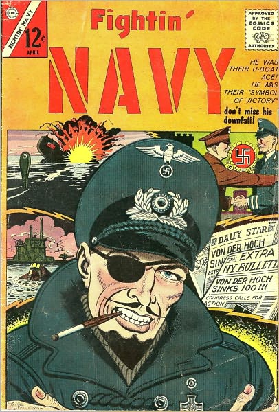 Fightin Navy Number 109 War Comic Book