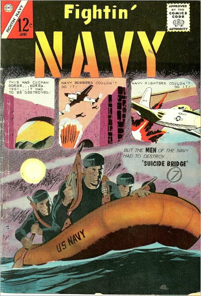 Fightin Navy Number 110 War Comic Book