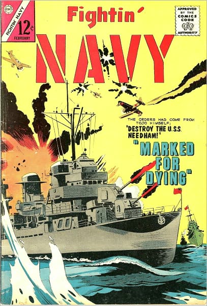 Fightin Navy Number 114 War Comic Book