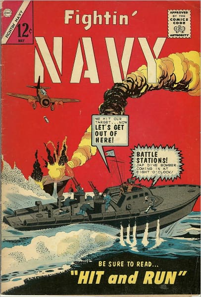 Fightin Navy Number 115 War Comic Book