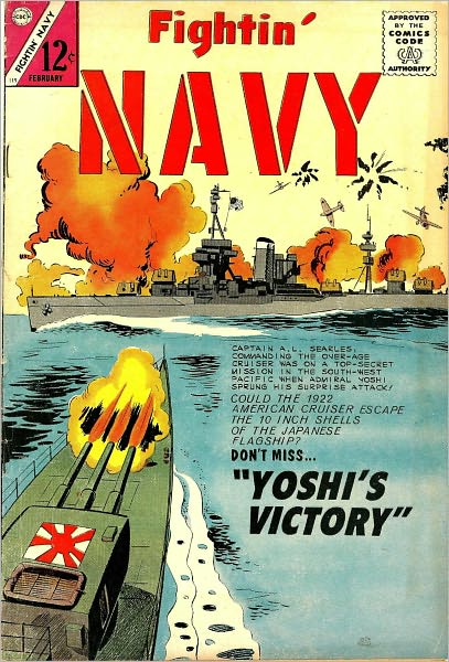 Fightin Navy Number 119 War Comic Book