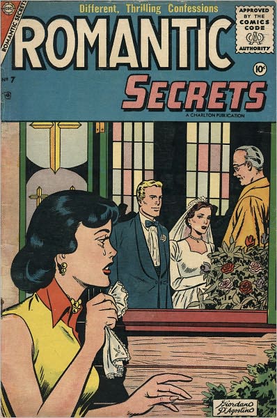 Romantic Secrets Number 7 Love Comic Book
