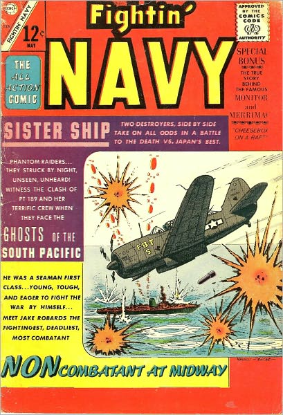 Fightin Navy Number 125 War Comic Book