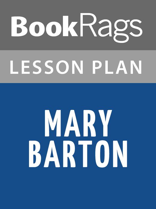Mary Barton Lesson Plans