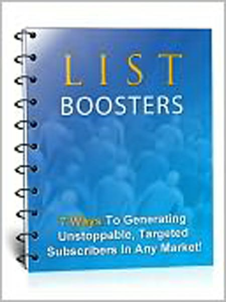 List Boosters