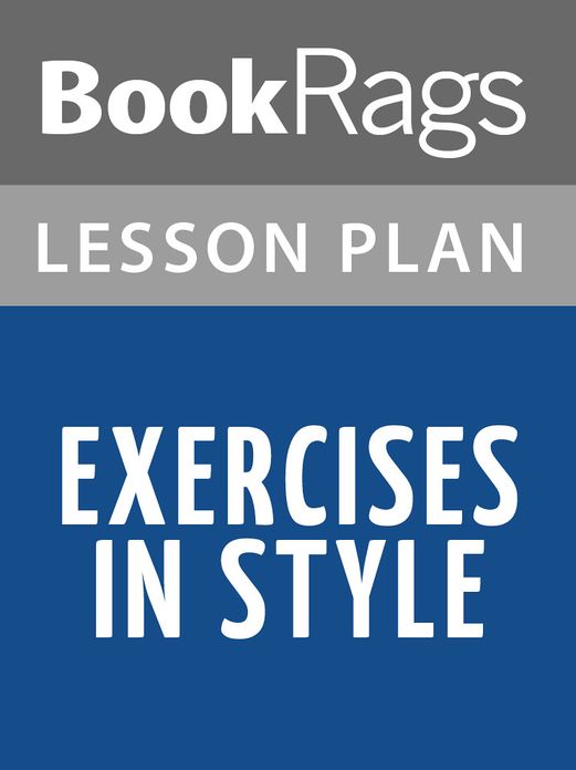 Exercises in Style Lesson Plans