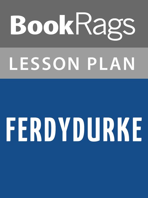 Ferdydurke Lesson Plans