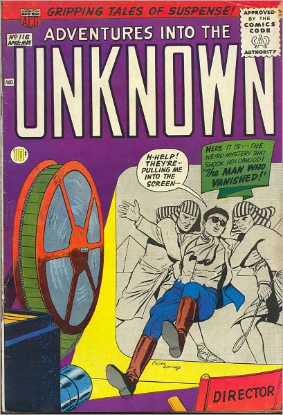 Adventures into the Unknown Number 116 Horror Comic Book