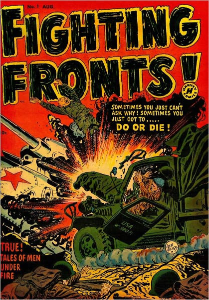 Fighting Fronts Number 1 War Comic Book