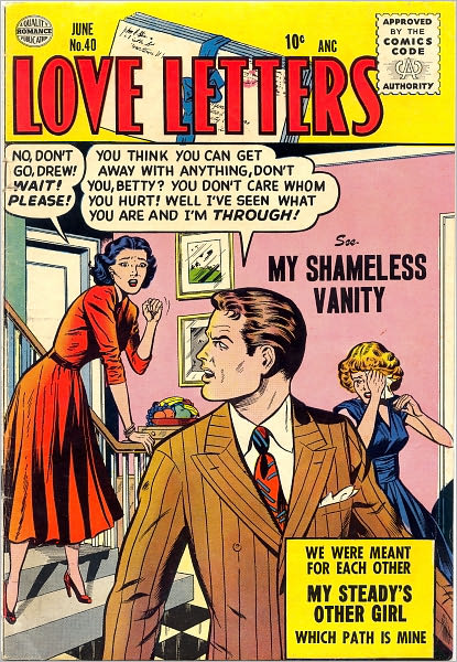 Love Letters Number 40 Love Comic Book