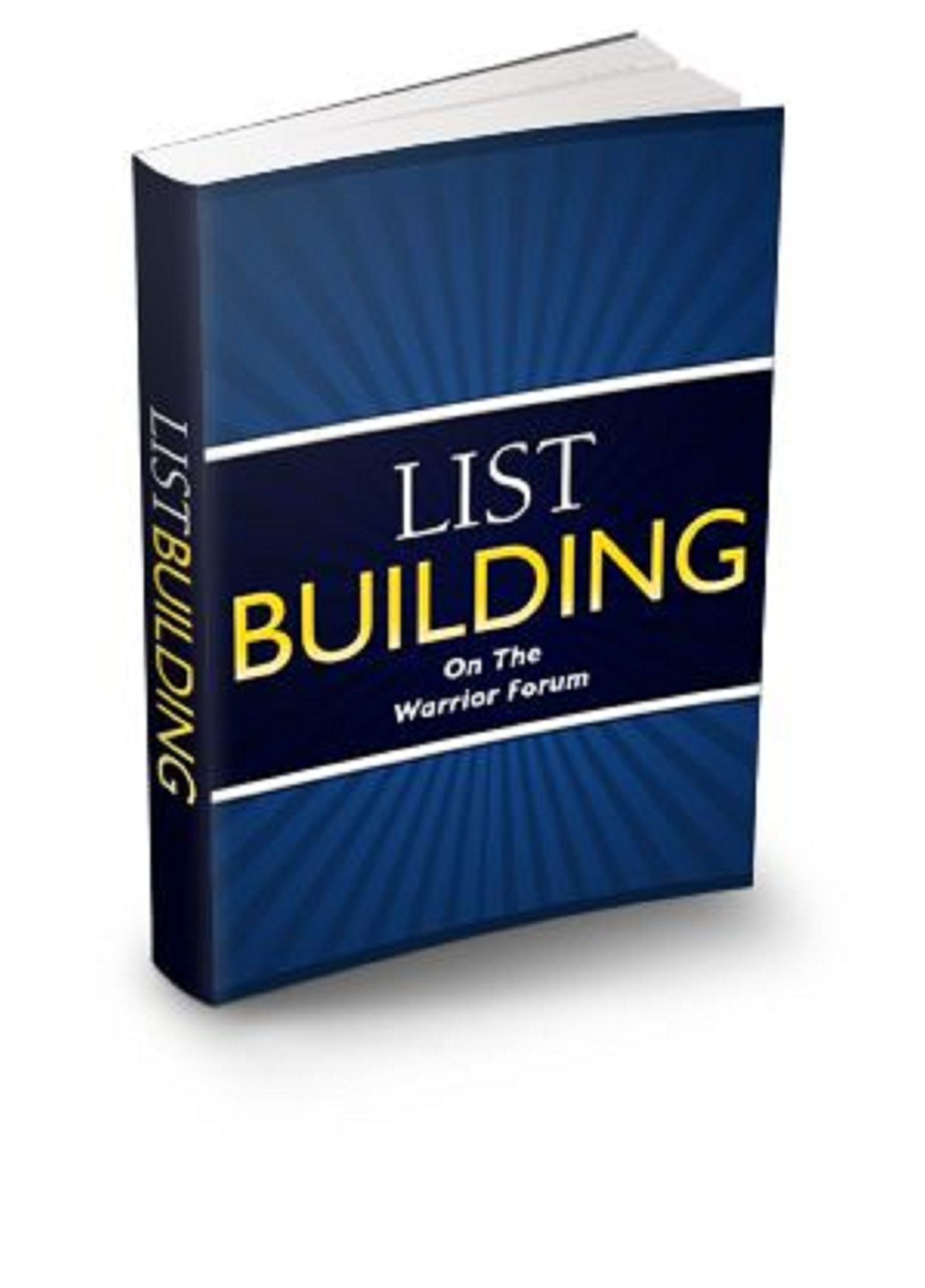 Warrior Forum List Building System