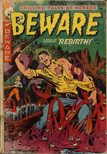 Chilling Tales Of Horror Beware Number 13 Horror Comic Book