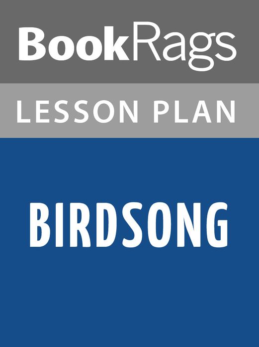 Birdsong Lesson Plans
