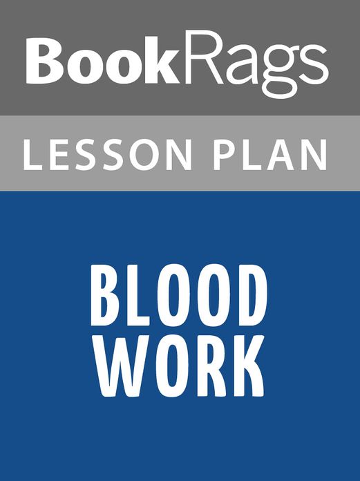 Blood Work Lesson Plans