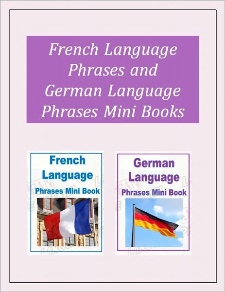 French Language Phrases and German Language Phrases Mini Book