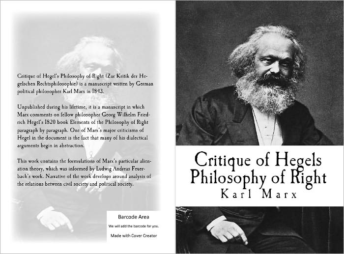Critique of Hegels Philosophy of Right