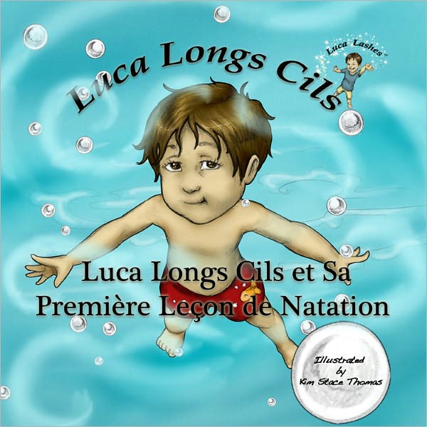 Luca Longs Cils et Sa Premi&egrave;re Le&ccedil;on de Natation