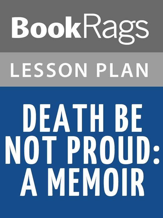 Death Be Not Proud Lesson Plans