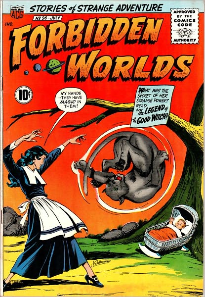 Forbidden Worlds Number 96 Horror Comic Book