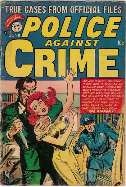 Police Against Crime Number 2 Crime Comic Book