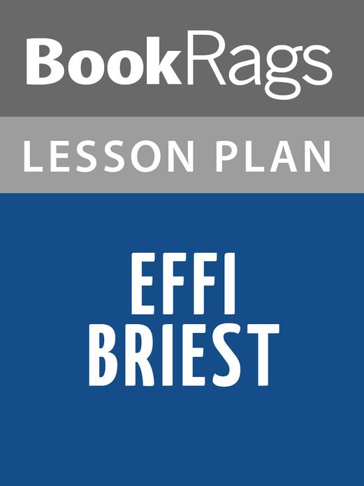 Effi Briest Lesson Plans
