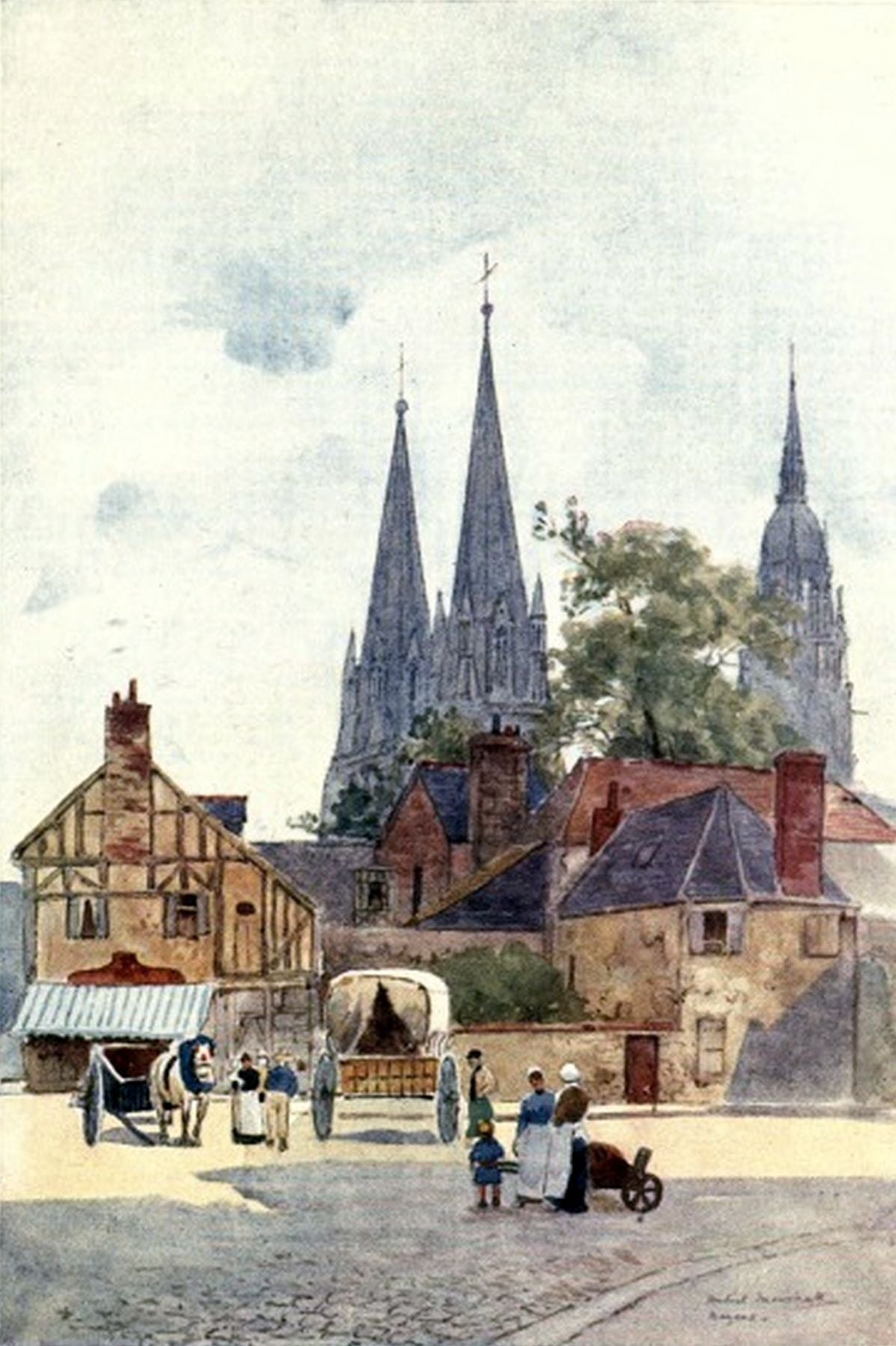 Cathedral Cities of France Illustrated Edition