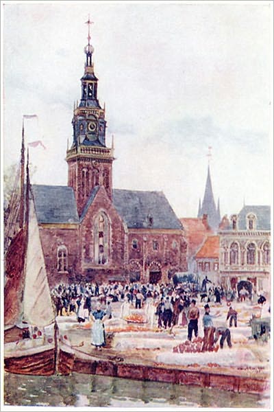 A Wanderer in Holland (Illustrated)