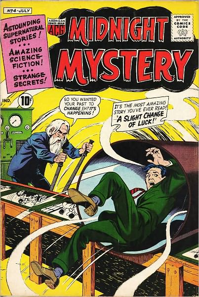 Midnight Mystery Number 4 Horror Comic Book