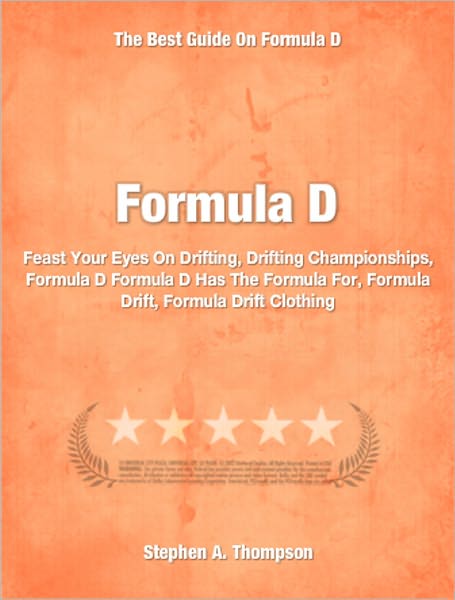 Formula D: Feast Your Eyes On Drifting, Drifting Championships, Formula D Formula D Has The Formula For, Formula Drift, Formula Drift Clothing