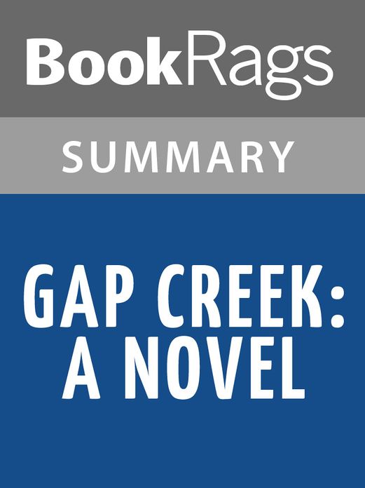 Gap Creek by Robert Morgan l Summary & Study Guide
