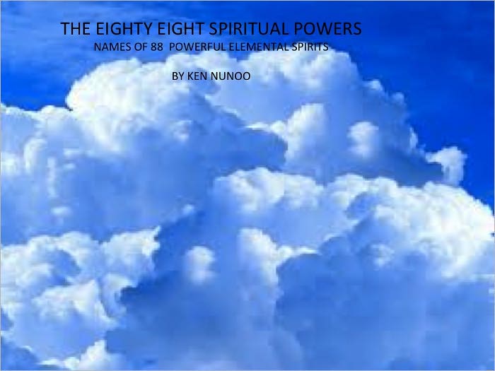 THE EIGHTY EIGHT SPIRITUAL POWERS
