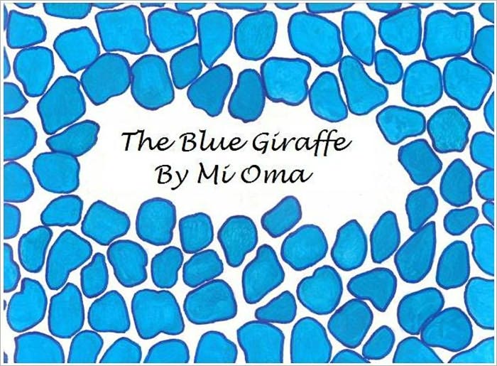 The Blue Giraffe (Landscape)