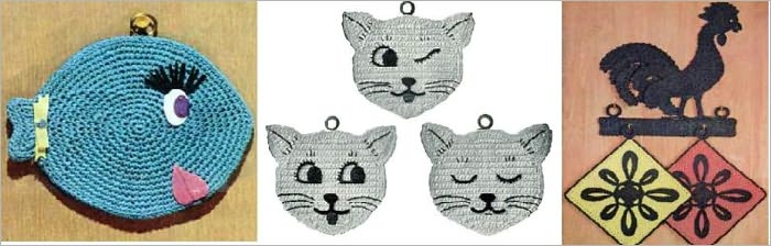 Vamos a Crochet agarraderas animales