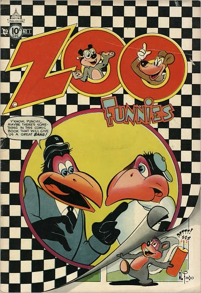 Zoo Funnies Number 1 Childrens Comic Book