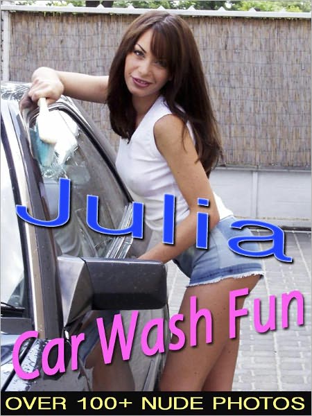 Julia - Car Wash Fun (Nude Women Photos)