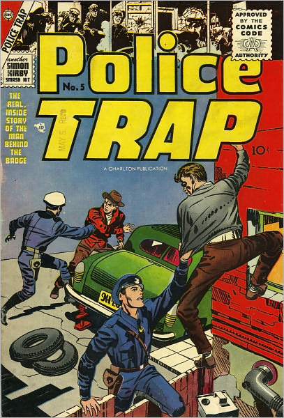 Police Trap Number 5 Crime Comic Book