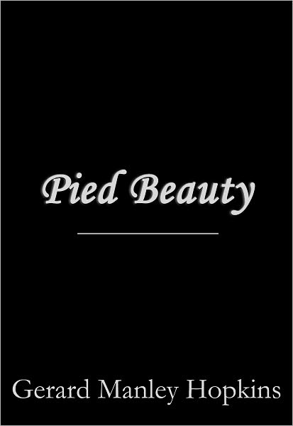 Pied Beauty