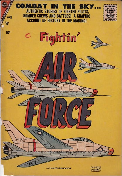 Fightin Air Force Number 9 War Comic Book