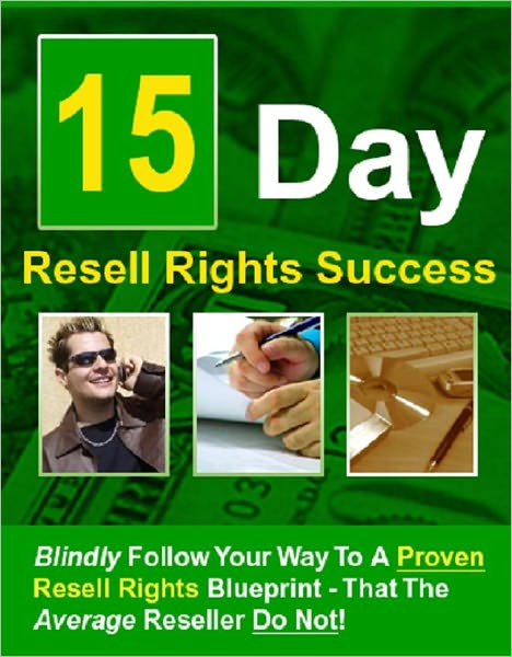 15 Days Resell Rights Success