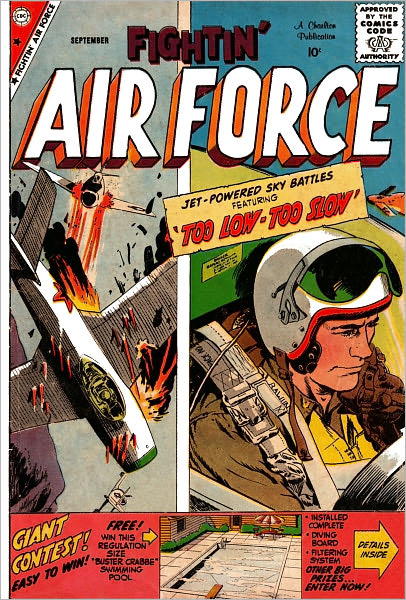 Fightin Air Force Number 17 War Comic Book