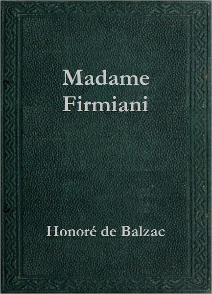 Madame Firmiani
