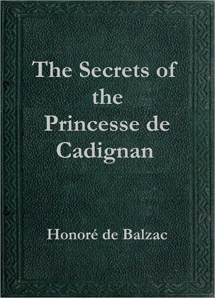 The Secrets of the Princesse de Cadignan