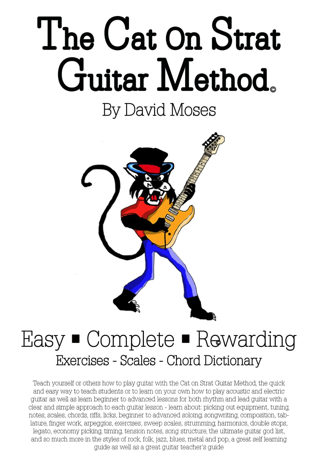 The Cat On Strat Guitar Method