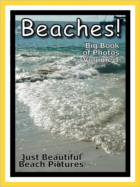 Just Beach Photos! Big Book of Ocean Beaches Photographs & Pictures Vol. 1